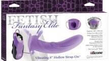 Fetish Fantasy Elite Vibrating Hollow Strap-on