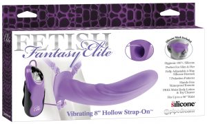Fetish Fantasy Elite Vibrating Hollow Strap-on