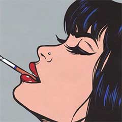 still smoking