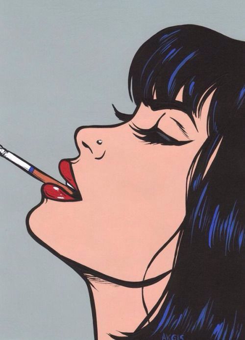 still smoking