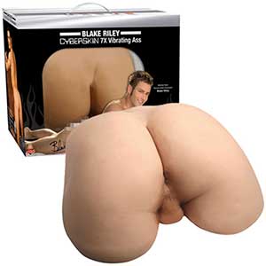 Blake Riley CyberSkin 7X Vibrating Ass
